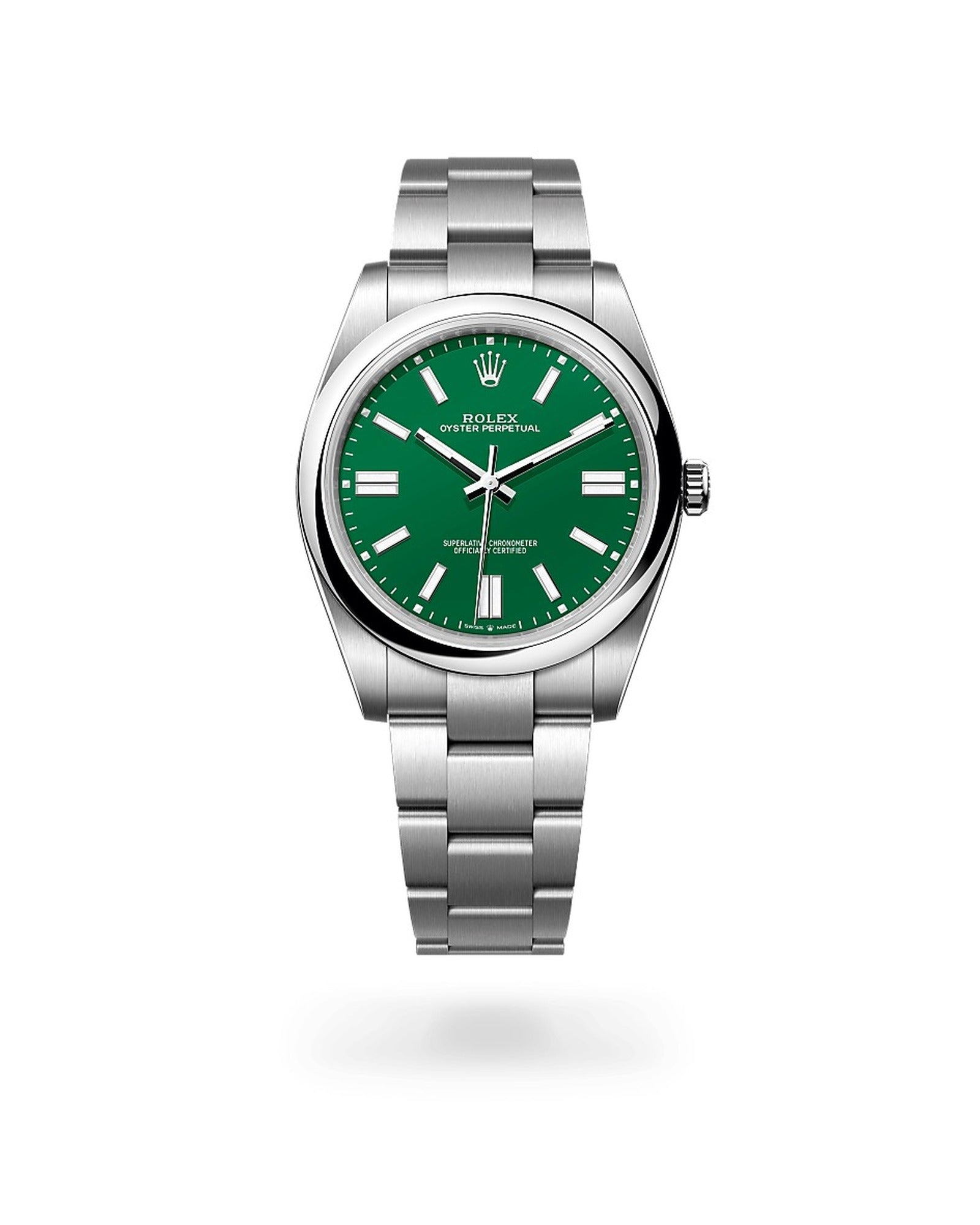 Rolex Oyster Perpetual 41 124300 Green Dial