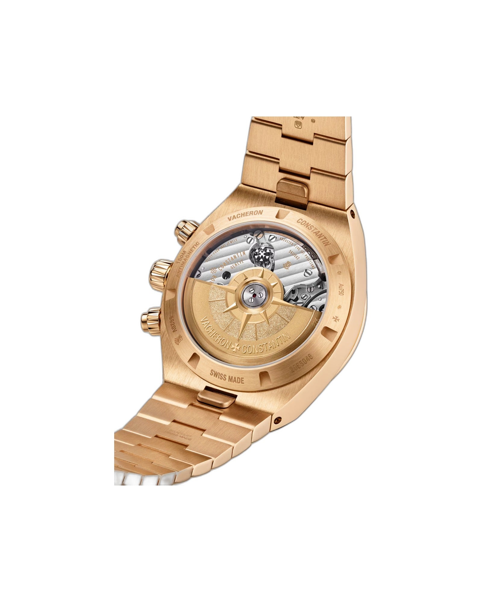 Vacheron Constantin Overseas Chronograph caseback movement