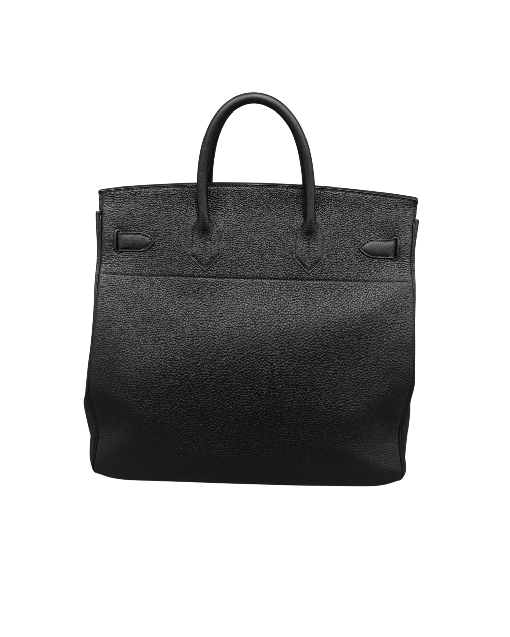 Hermès HAC Birkin 40 Black Togo Palladium Hardware