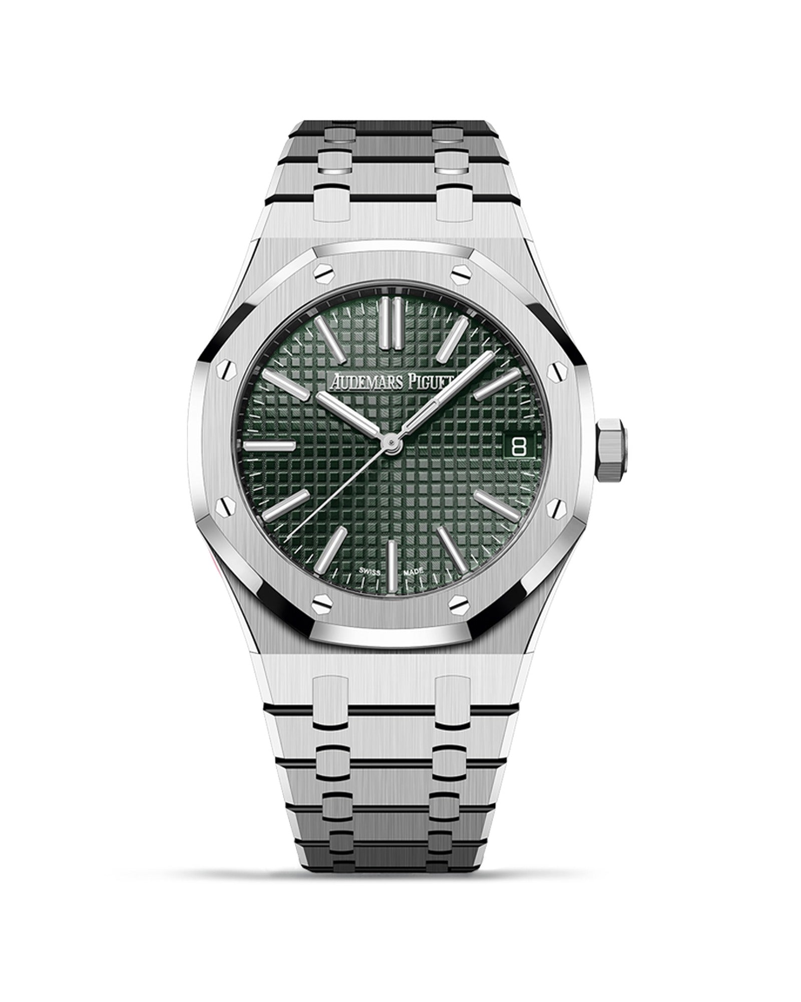 Audemars Piguet Royal Oak 15510ST Green Dial, front view