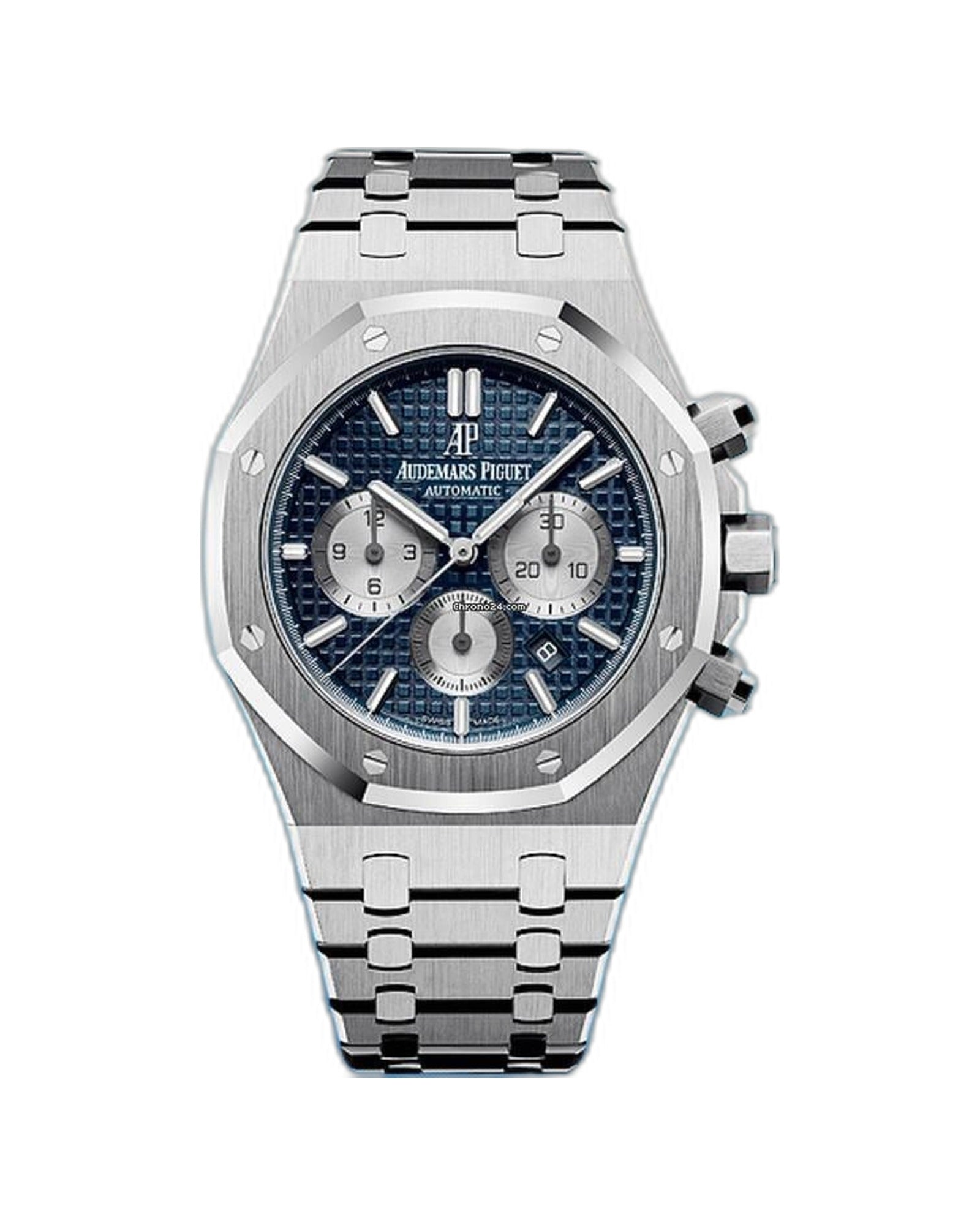 Audemars Piguet Royal Oak Chronograph 26331ST Blue Dial, front view