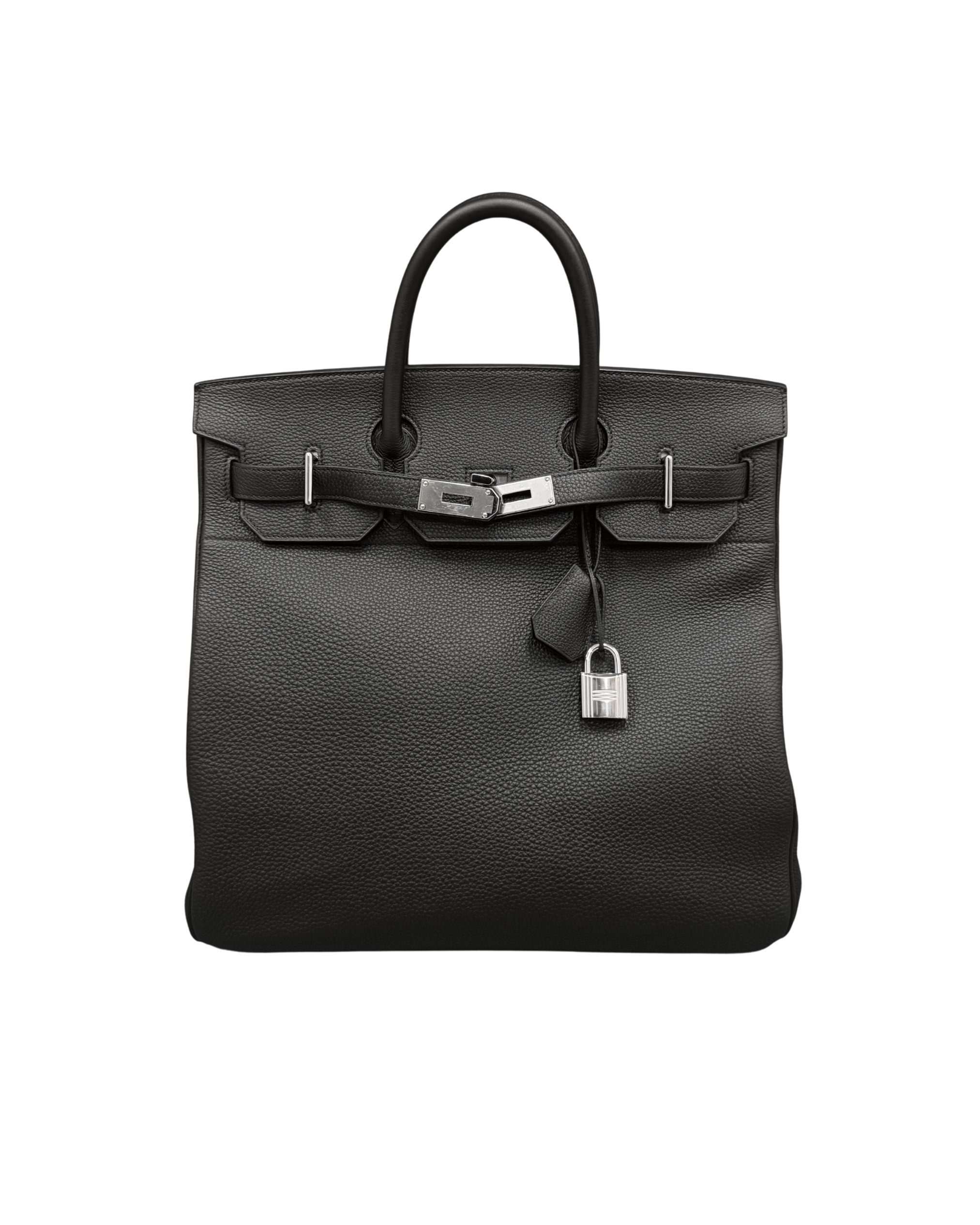 Hermès HAC Birkin 40 Black Togo Palladium Hardware