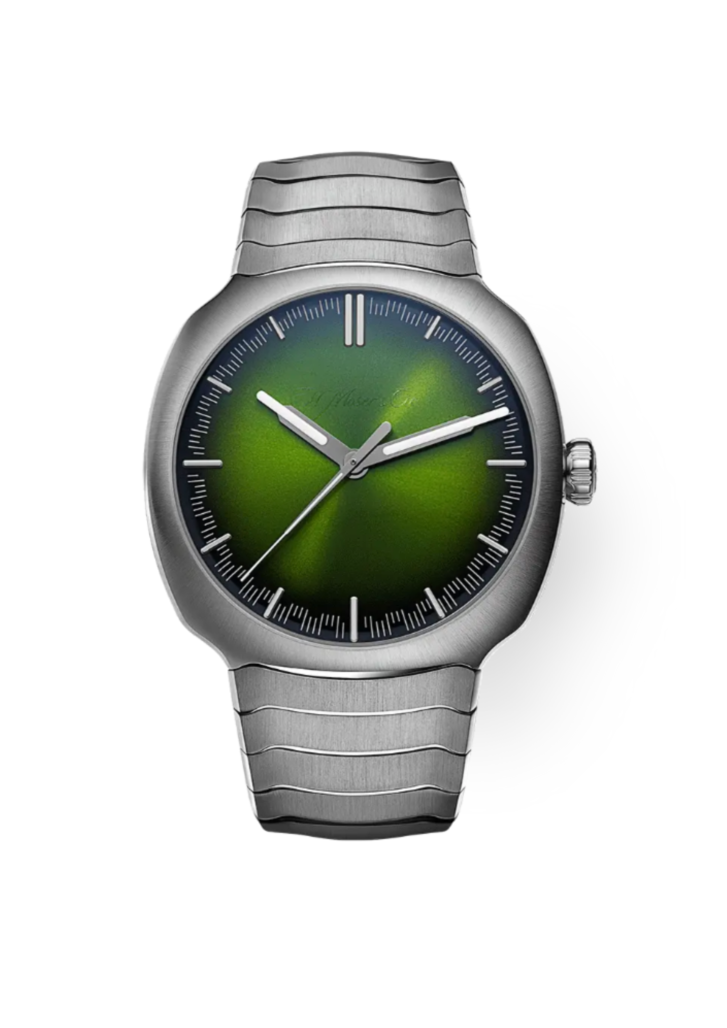 H. Moser & Cie Streamliner Centre Seconds Matrix Green